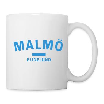 Vardagshjärta Malmö ElineLund Design - Tasse - Weiß - Rechts