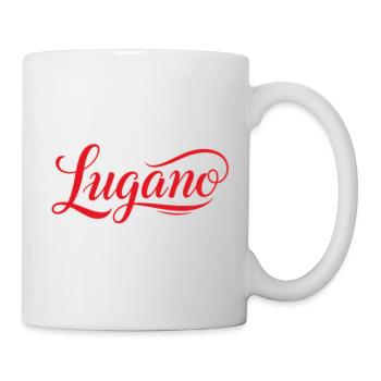 Great Lugano T-Shirt Souvenir - Mug - white - Right