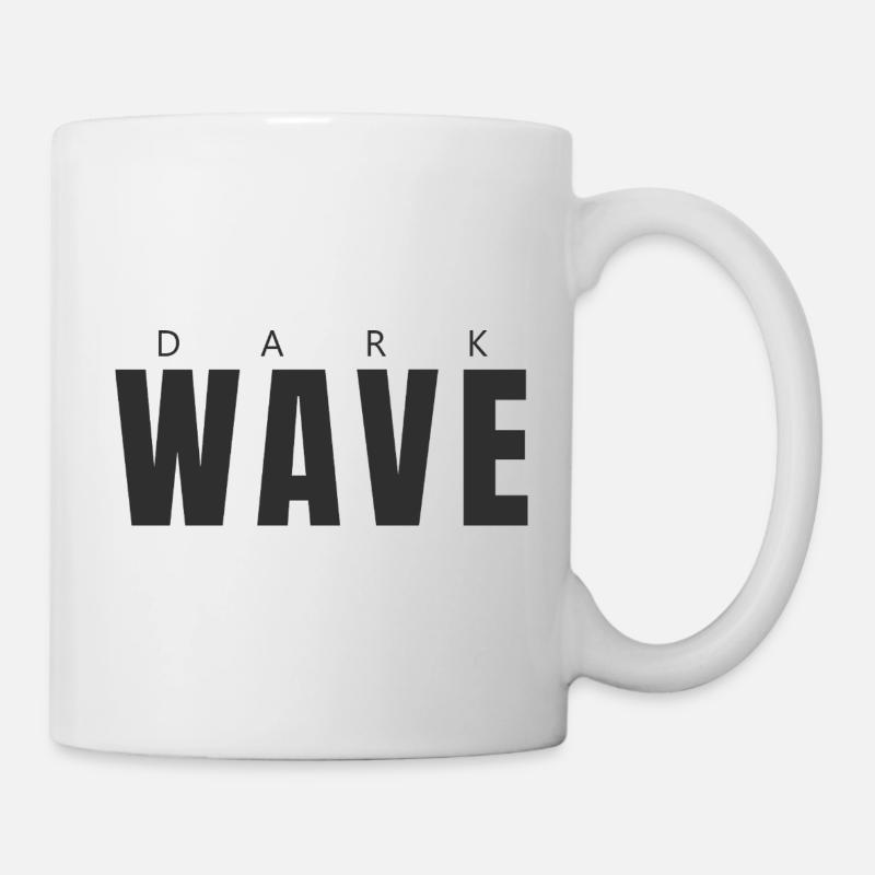Dark Wave - Tasse - Weiß
