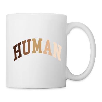 Humain Humain Africain - Mug blanc - blanc - Droite