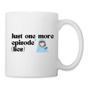 Just One More Episode K-Drama Binge merch design - Mug - white - Right