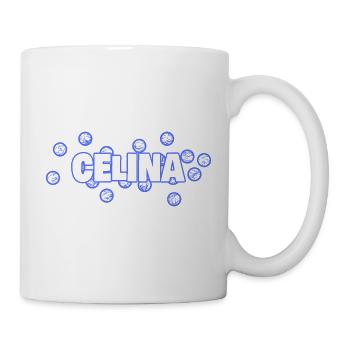 Celina als Liebe - Tasse - Weiß - Rechts