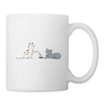 Kat-ritable - Tasse - Weiß - Rechts