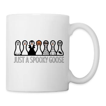 Just A Spooky Goose Halloween Vibes - Mug - white - Right