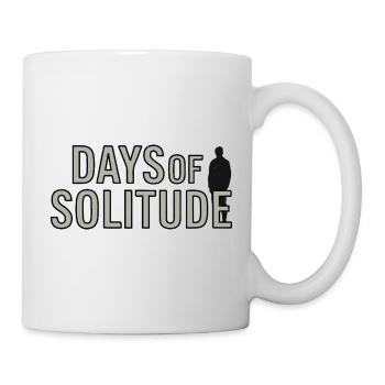 Minimalist Lonely Silhouette Illustration - Mug - white - Right