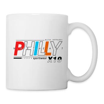 Abstract Geometric Pattern Design - Mug - white - Right