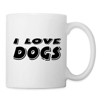 canine - Mug blanc - blanc - Droite