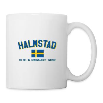 Halmstad fait partie du Royaume de Suède - Mug blanc - blanc - Droite