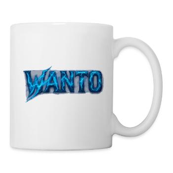 Wanto Blitz Design – Energiegeladener Look - Tasse - Weiß - Rechts