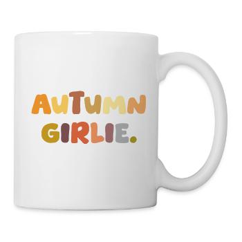 Autumn Girlie. - Mug - white - Right