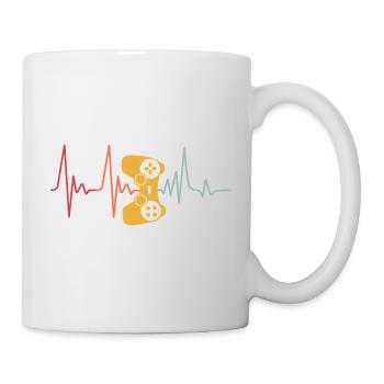 Gamer Game Video Game Blueberry Vintage Gaming - Mug - white - Right
