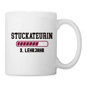 Apprenticeship plasterer 3rd year apprenticeship plasterer - Mug - white - Right