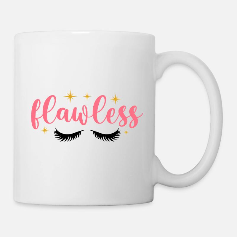 Makelloses Sternenschreiben - Tasse - Weiß