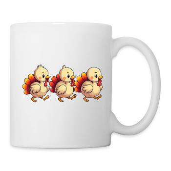 Thanksgiving Truthahn Baby - Tasse - Weiß - Rechts