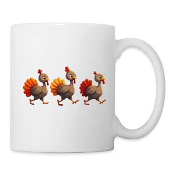 Thanksgiving Truthahn Baby - Tasse - Weiß - Rechts