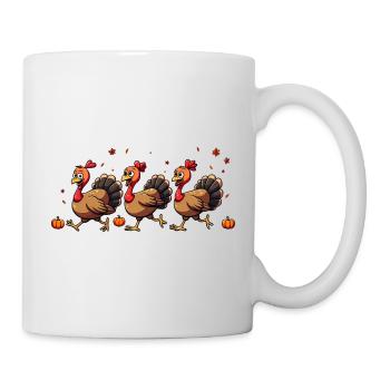 Thanksgiving Truthahn Baby - Tasse - Weiß - Rechts