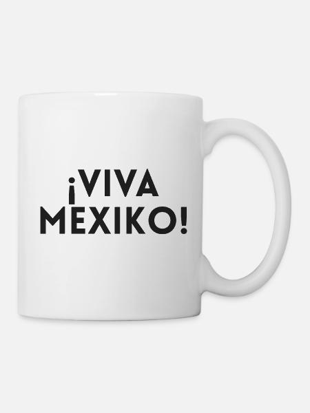 Viva Mexico - Mexico Germany Culture Design - Mug - white
