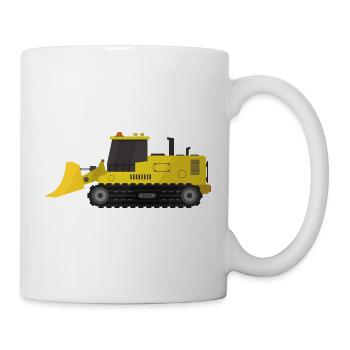 Bulldozer - Mug - white - Right