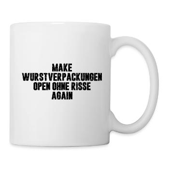 Make Sausage Packaging Open Without Cracks Again - Mug - white - Right