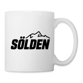 Sölden - Souvenir Design - Mug blanc - blanc - Droite