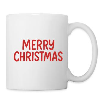 Merry Xmas Christmas - Tasse - Weiß - Rechts