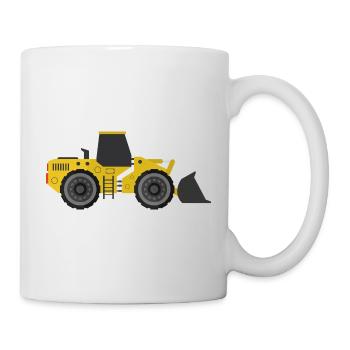 Excavator - Mug - white - Right