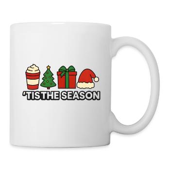 Tis the Season Festive Christmas Crew - Mug - white - Right