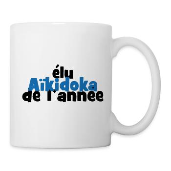 Aikido – Kampfsport – Aikido - Tasse - Weiß - Rechts