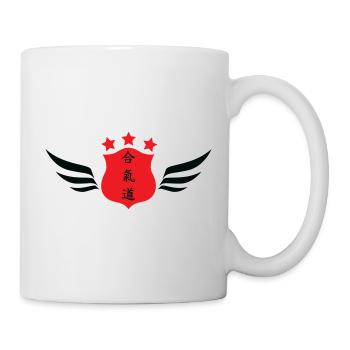 Aikido – Kampfsport – Aikido - Tasse - Weiß - Rechts