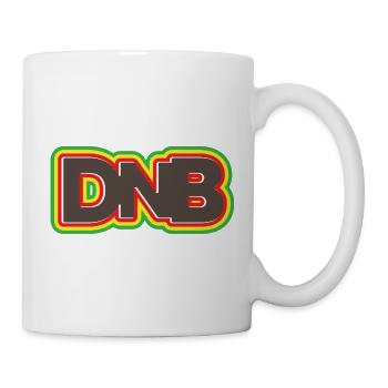 DNB Red Yellow Green Smooth Remix Junglist - Tasse - Weiß - Rechts