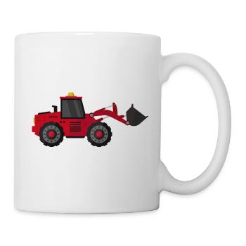 Excavator - Mug - white - Right