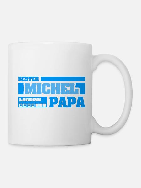 Geschenk für Michel - Tasse - Weiß