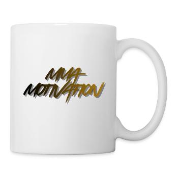 MMA Gold Graffiti - Tasse - Weiß - Rechts