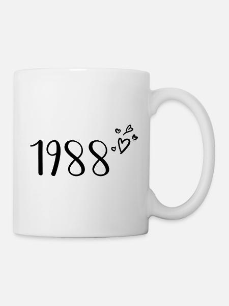 1988 - Tasse - Weiß