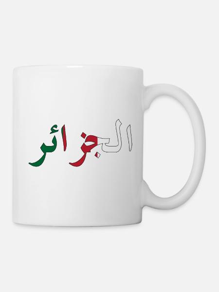 Drapeau Algérie - Mug blanc - blanc