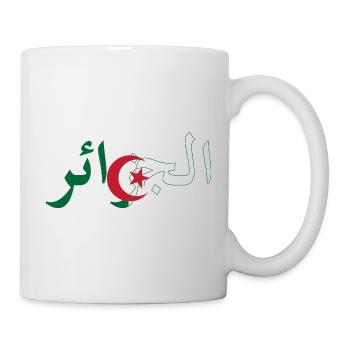 Drapeau Algérie - Mug blanc - blanc - Droite