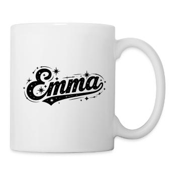 Emma name first last family - Mug - white - Right