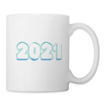 Eisblock 2021 - Tasse - Weiß - Rechts