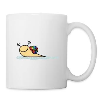 Rainbow Snail - Mug - white - Right