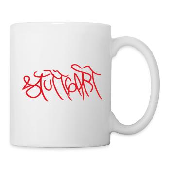 Stuttgart Graffiti T-Shirt - Mug - white - Right