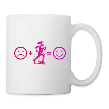 Racing Power Running Design - Mug - white - Right