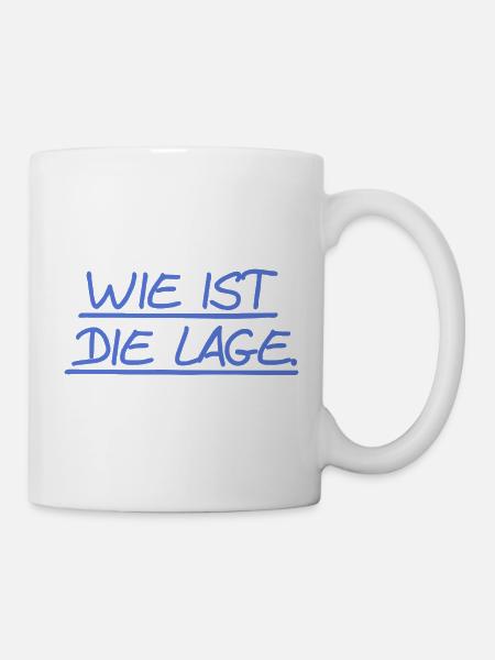 Quelle est la situation ? - Mug blanc - blanc