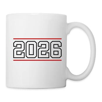2026 Linie - Tasse - Weiß - Rechts