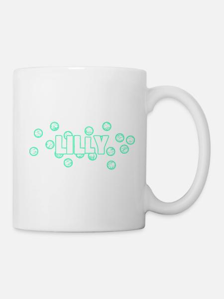 Lustig Lilly - Tasse - Weiß