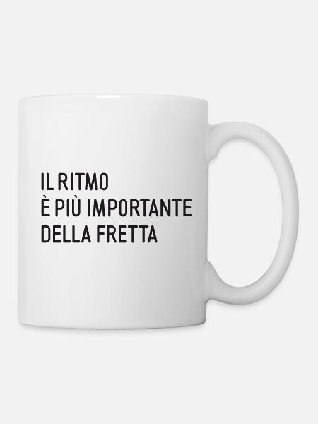 50_OLIO_Ritmo - Mug blanc - blanc