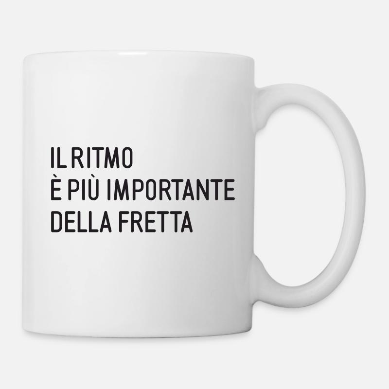 50_OLIO_Ritmo - Mug blanc - blanc