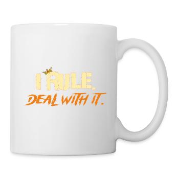 I_rule_2 - Tasse - Weiß - Rechts