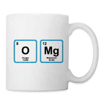 Periodic Table OMG The Element of Surprise Science - Tasse - Weiß - Rechts
