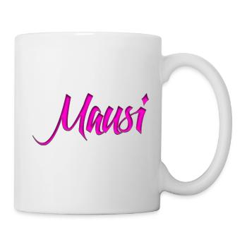 Mausi_Spruch - Tasse - Weiß - Rechts