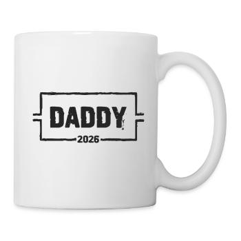 DADDY 2026 Stolzer werdender Vater - Tasse - Weiß - Rechts